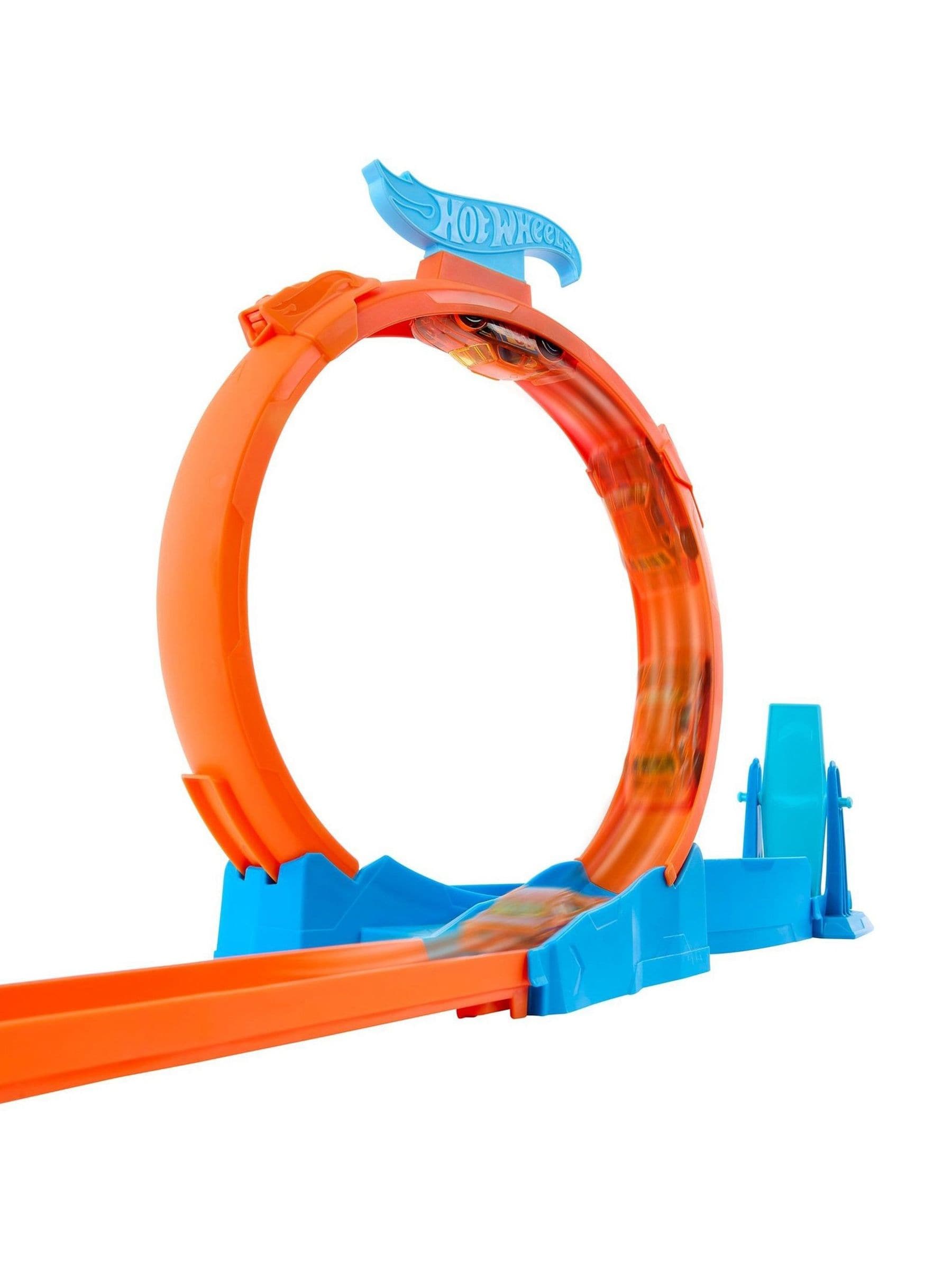 Mattel Hot Wheels Triple Loop Frenzy Kit track set (British brand)