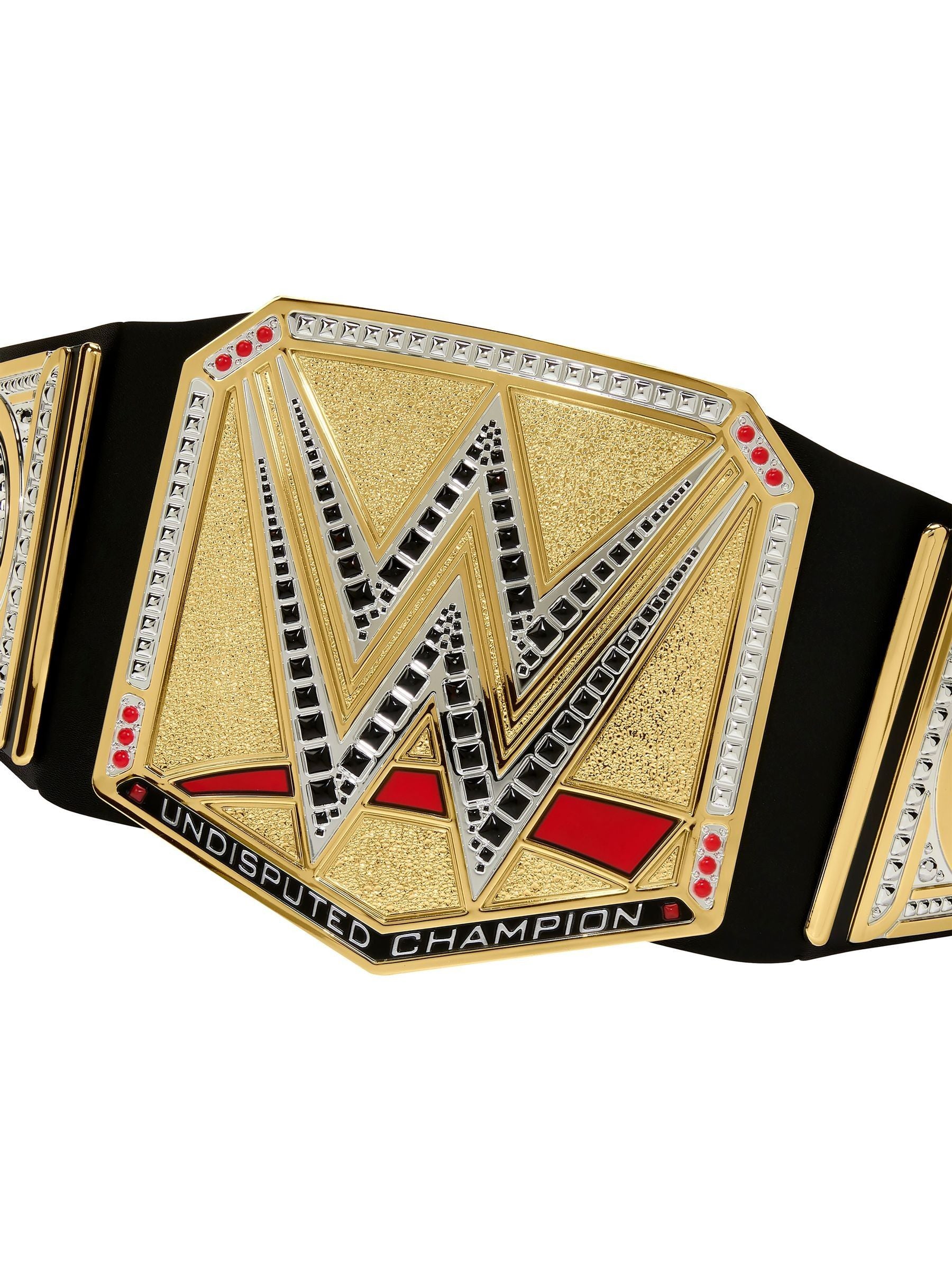 Mattel Games WWE Undisputed Universal Championship title adjustable belt, UK version