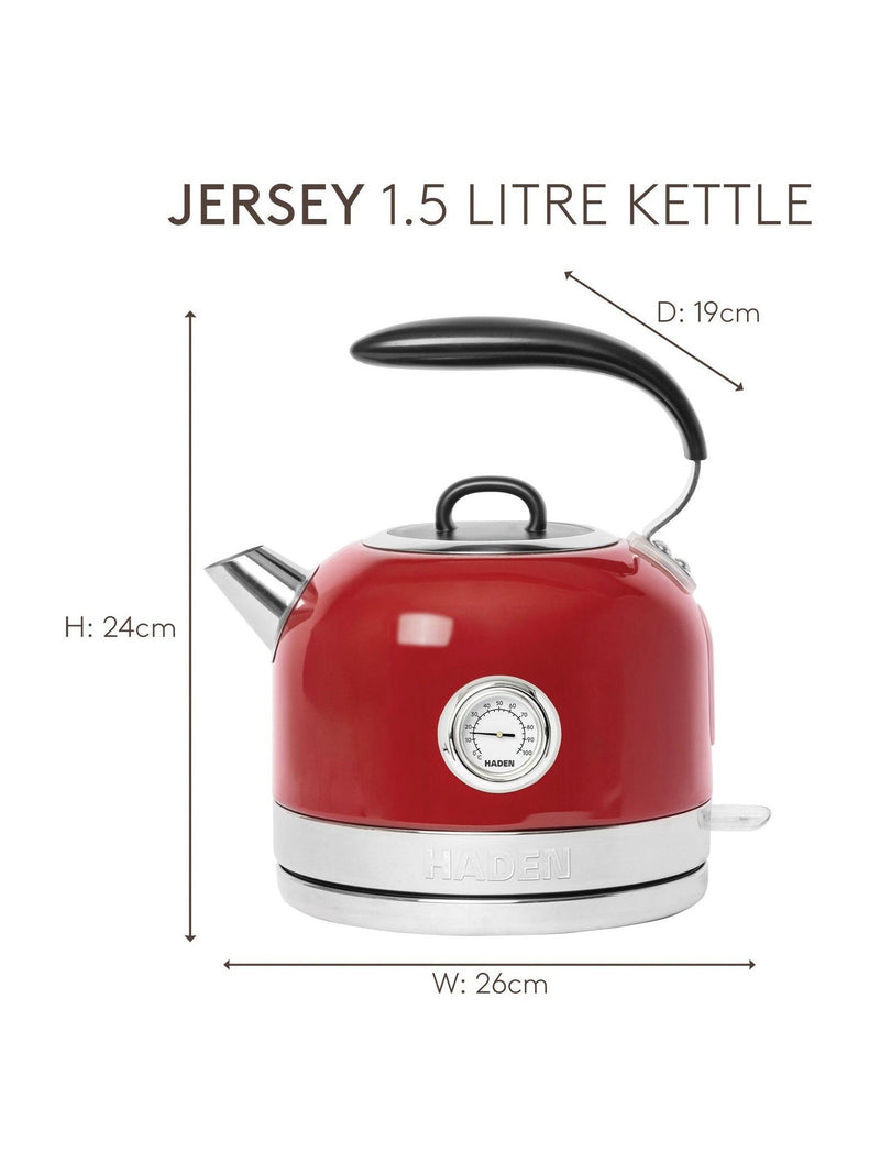 Haden Red Jersey kettle 1.5L, UK version
