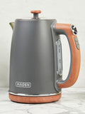 Haden Dorchester Chrome Rose Gold Digital Variable Temperature Kettle 1.7 Litre