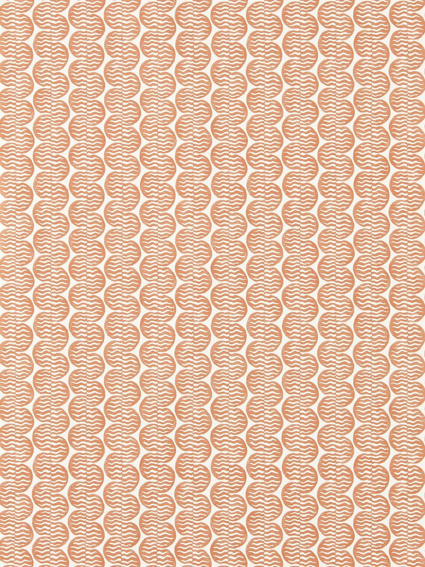 Scion Rust Raft Stripe A4 lino print wallpaper, UK version