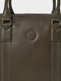 Osprey London Green Compass Leather Weekender (British brand)