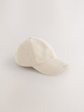 Neutral cord cap with polyester lining (British brand)
