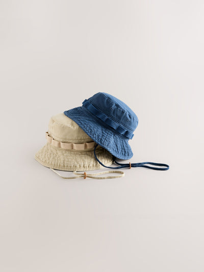 Next Navy/Stone Boonie Hats 2 Pack- Buy online at McGrocer