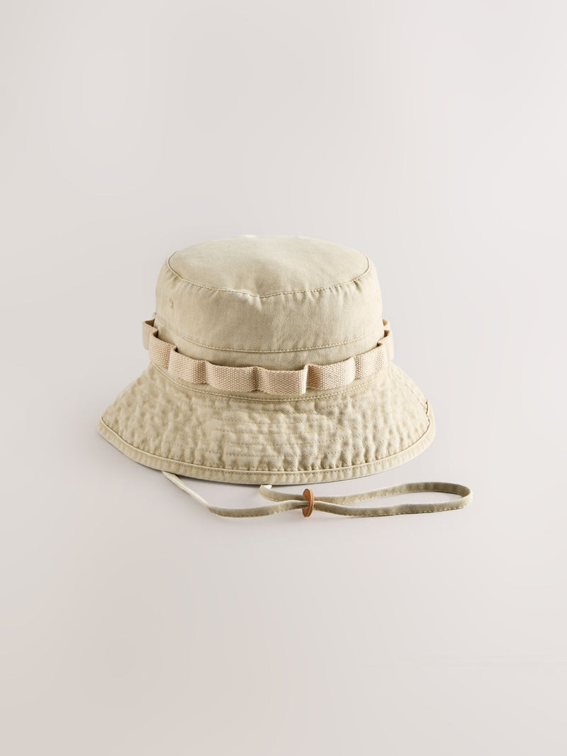 Cotton boonie hats 2 pack navy and stone, (British brand)