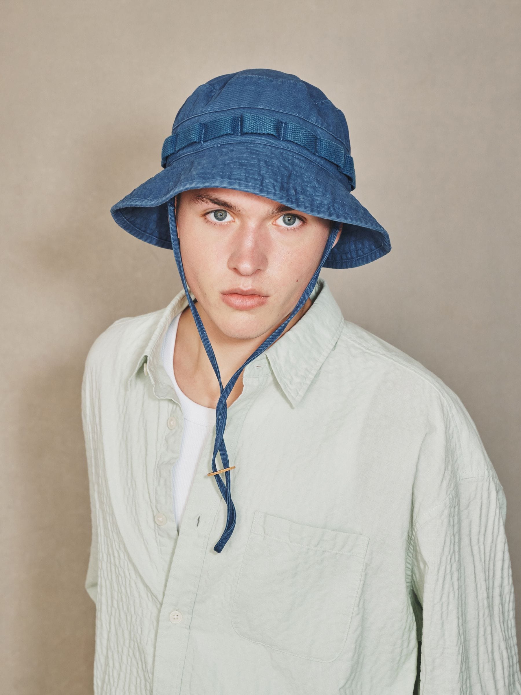 Cotton boonie hats 2 pack navy and stone, (British brand)
