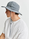 Charcoal grey nylon sun safe boonie hat, imported from the UK