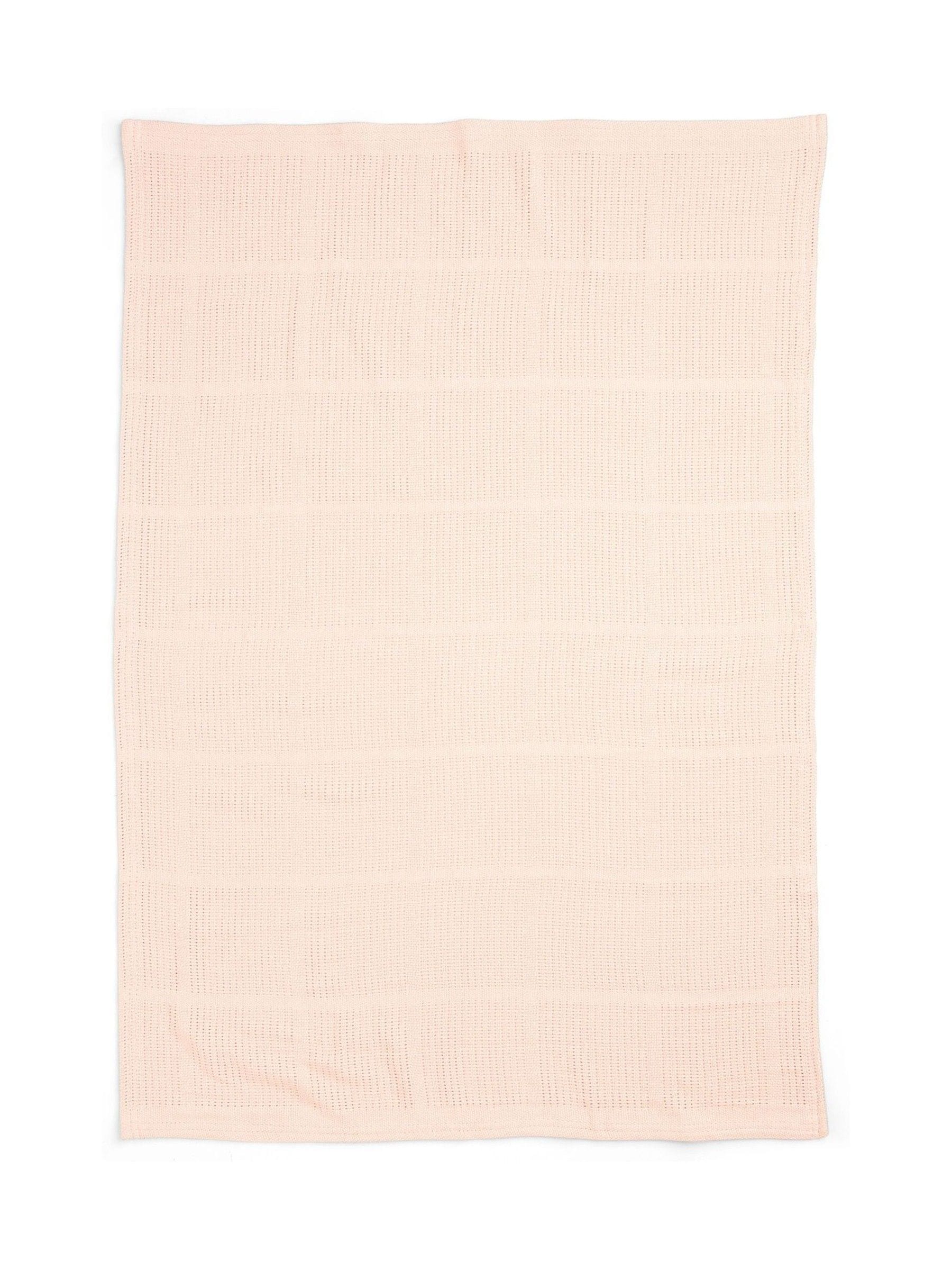 Mamas & Papas pink cellular blanket small, UK version