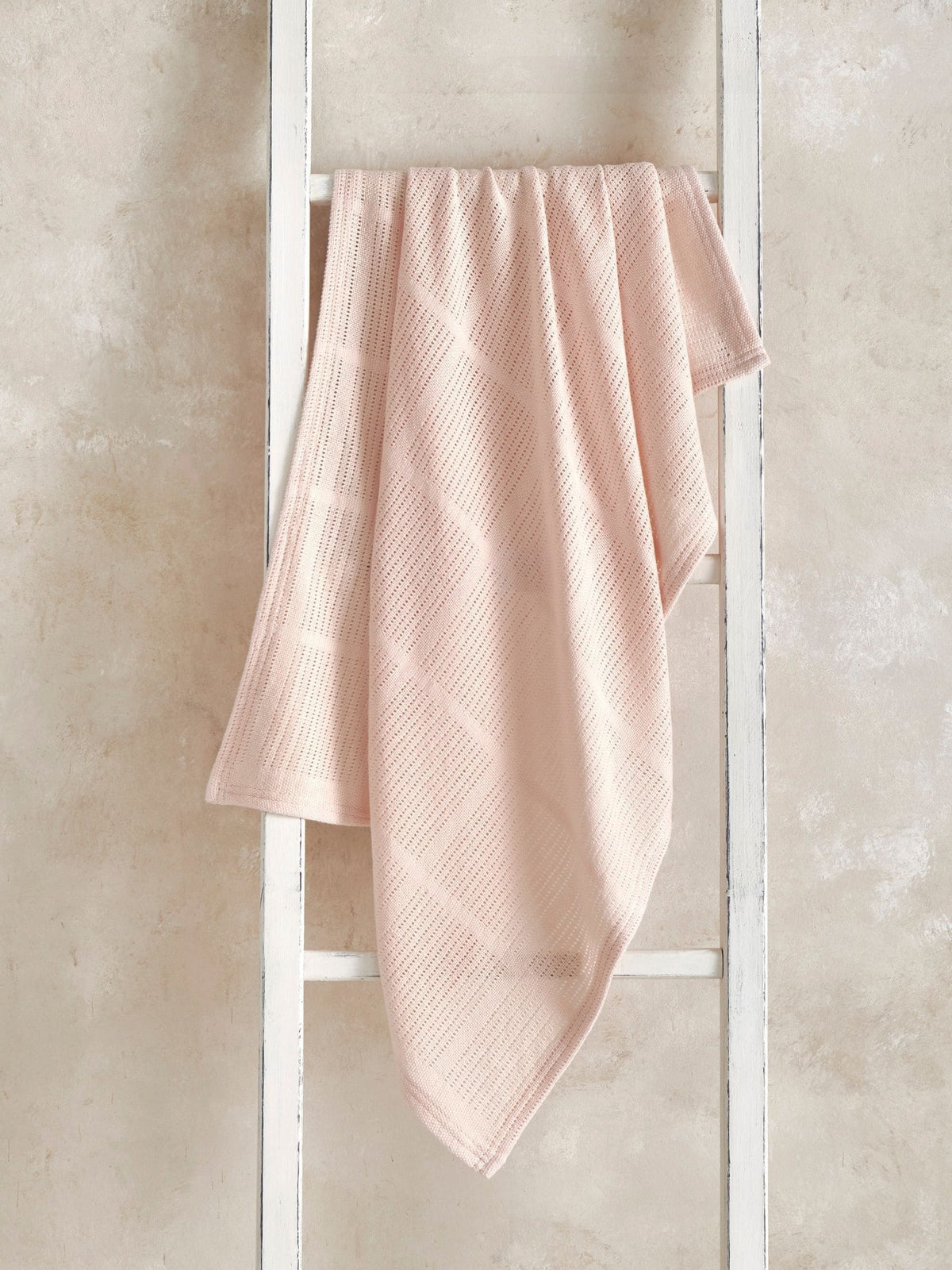 Mamas & Papas pink cellular blanket small, UK version