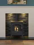 OKO Charcoal Grey S2 bio ethanol stove - British product