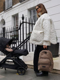 Tiba + Marl Brown Elwood 2.0 changing backpack (British brand)