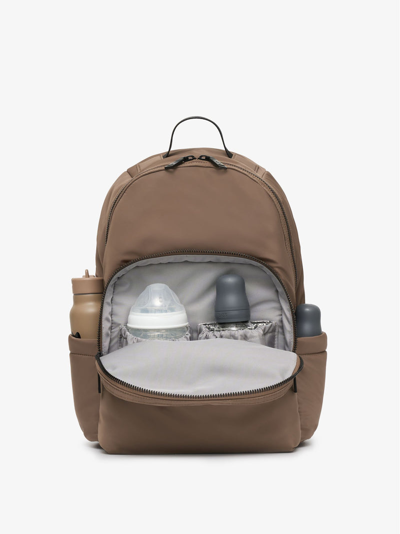 Tiba + Marl Brown Elwood 2.0 changing backpack (British brand)