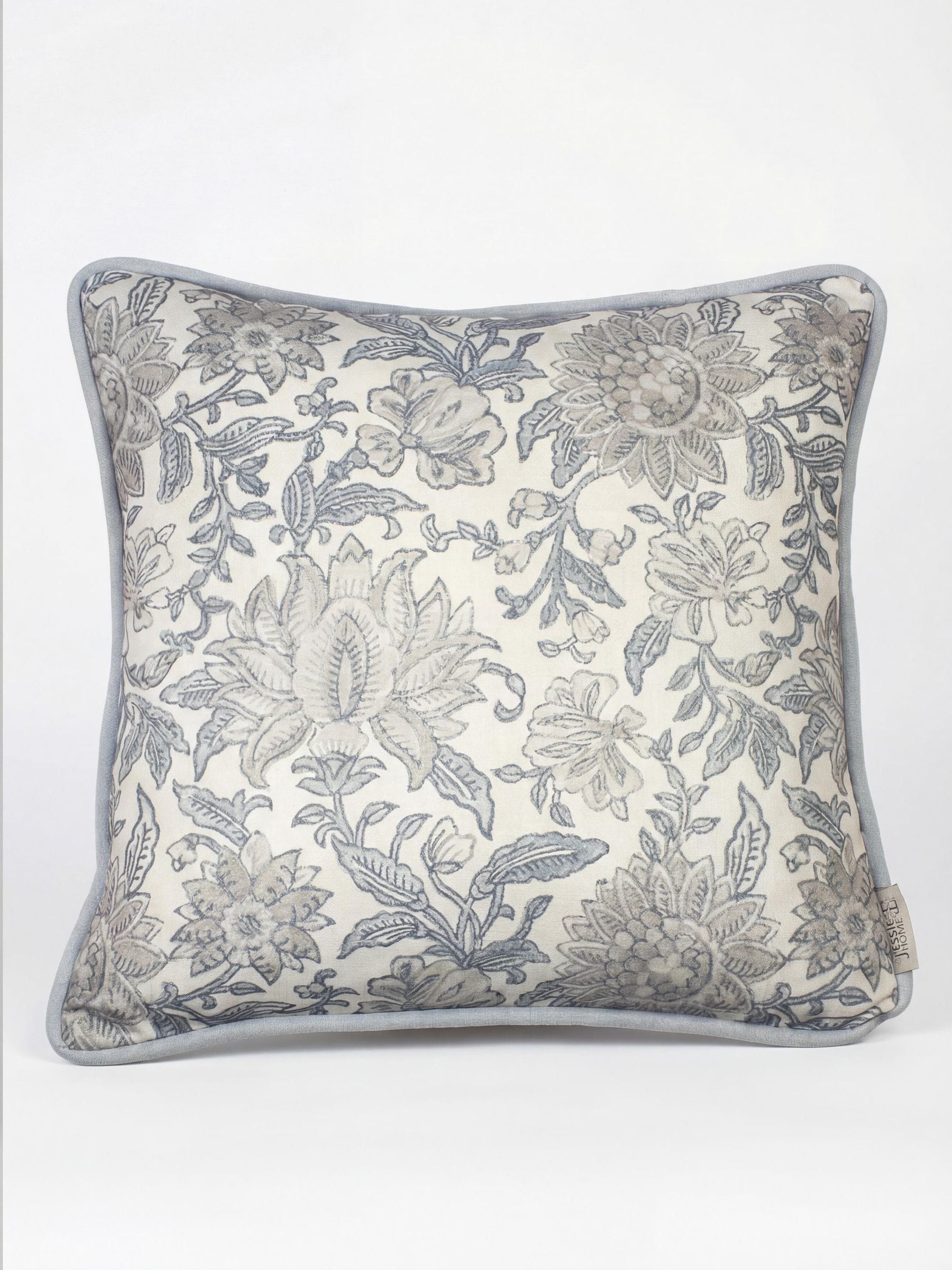 Esselle Home cushion Cream Nima Floral 50x50cm, imported from the UK