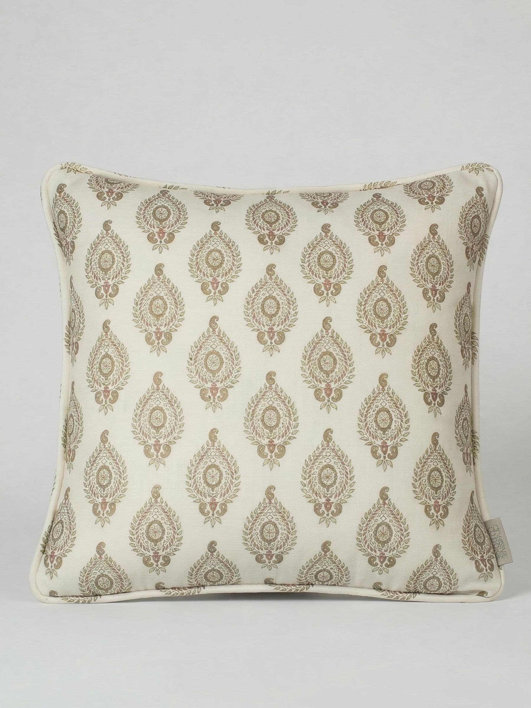 Esselle Home cream Naya motif cushion 50x50cm (British brand)