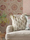 Esselle Home cream Naya motif cushion 50x50cm (British brand)