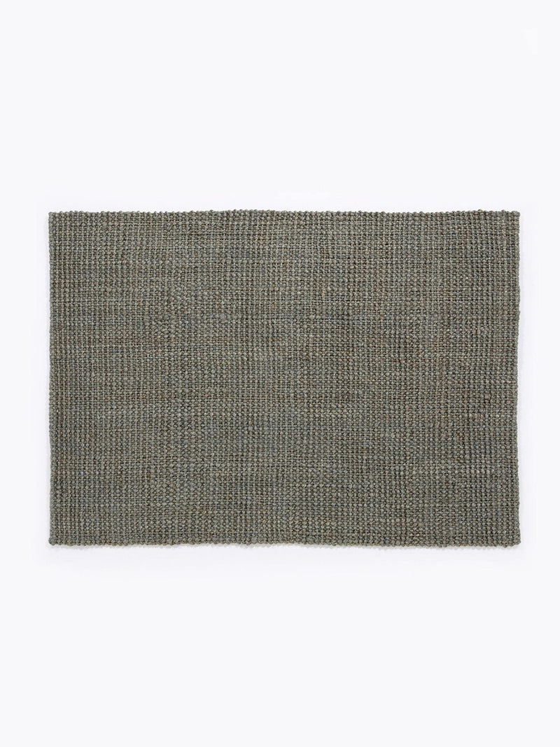 Esselle Home grey Whitefield handwoven boucle rug 120x170cm, UK version