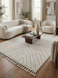 Esselle Home cream contour rug - British product