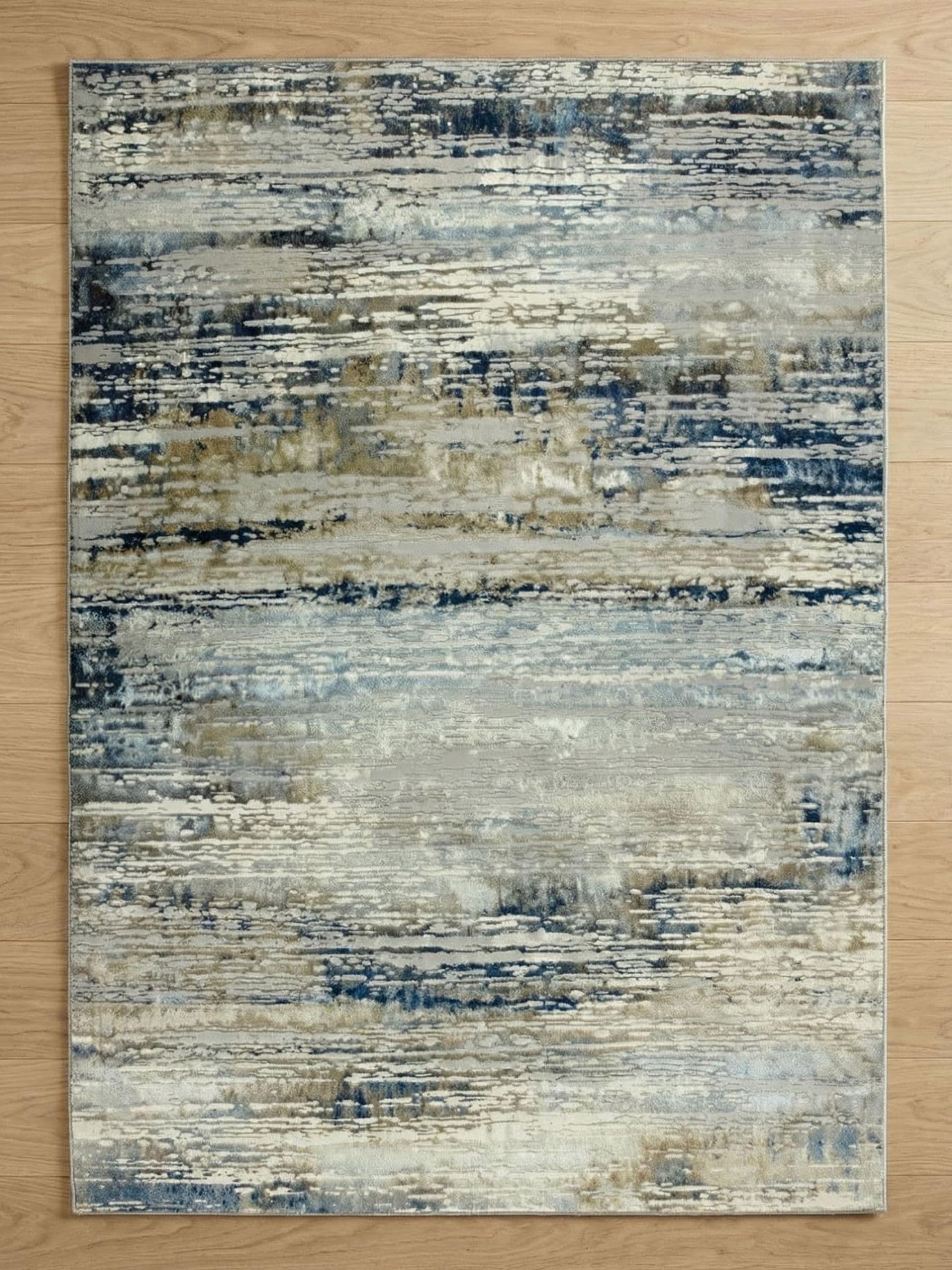 Esselle Home Blue Solar Neptune rug 120x170cm (British brand)