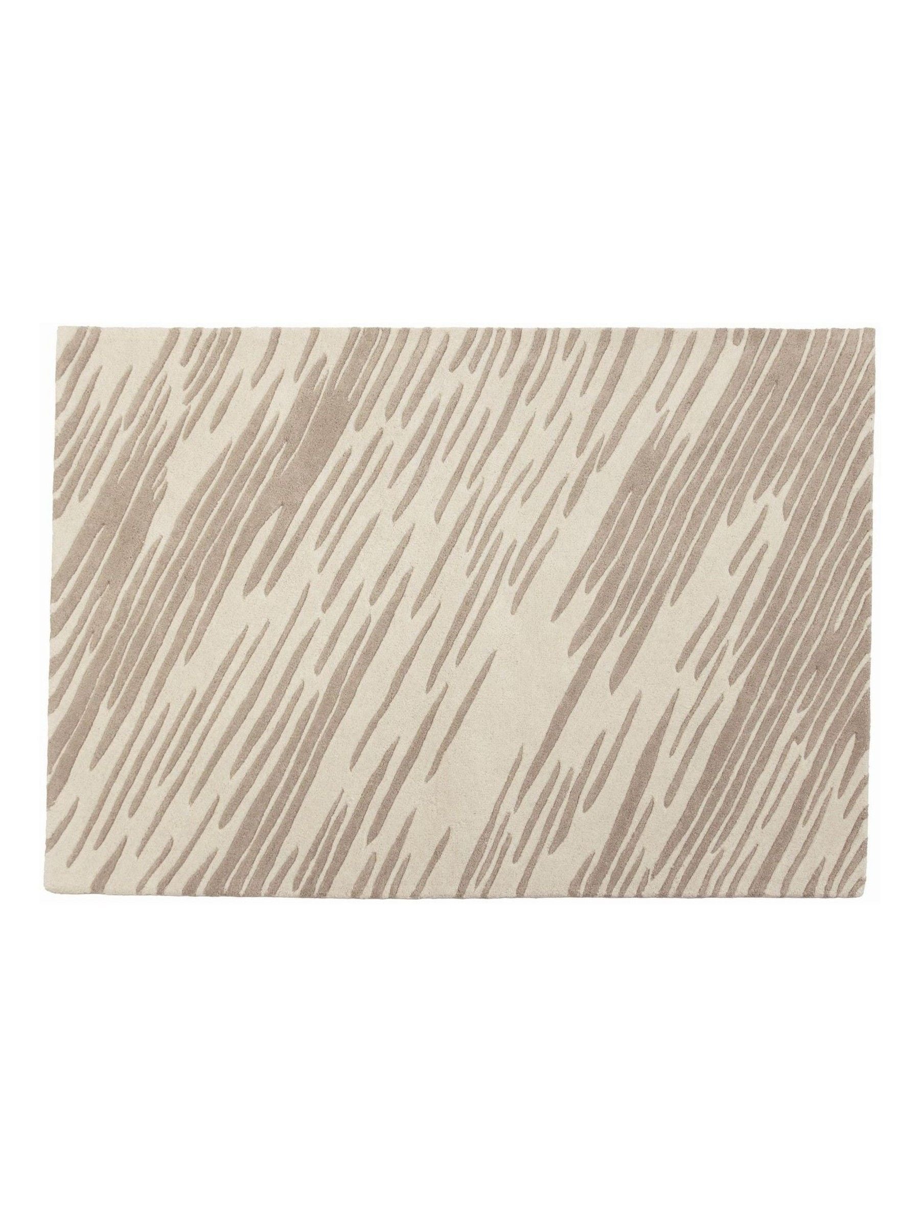 Esselle Home natural wool rug storm design 120x170cm, UK version