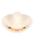 Something Different white cowboy hat trinket dish (British brand)