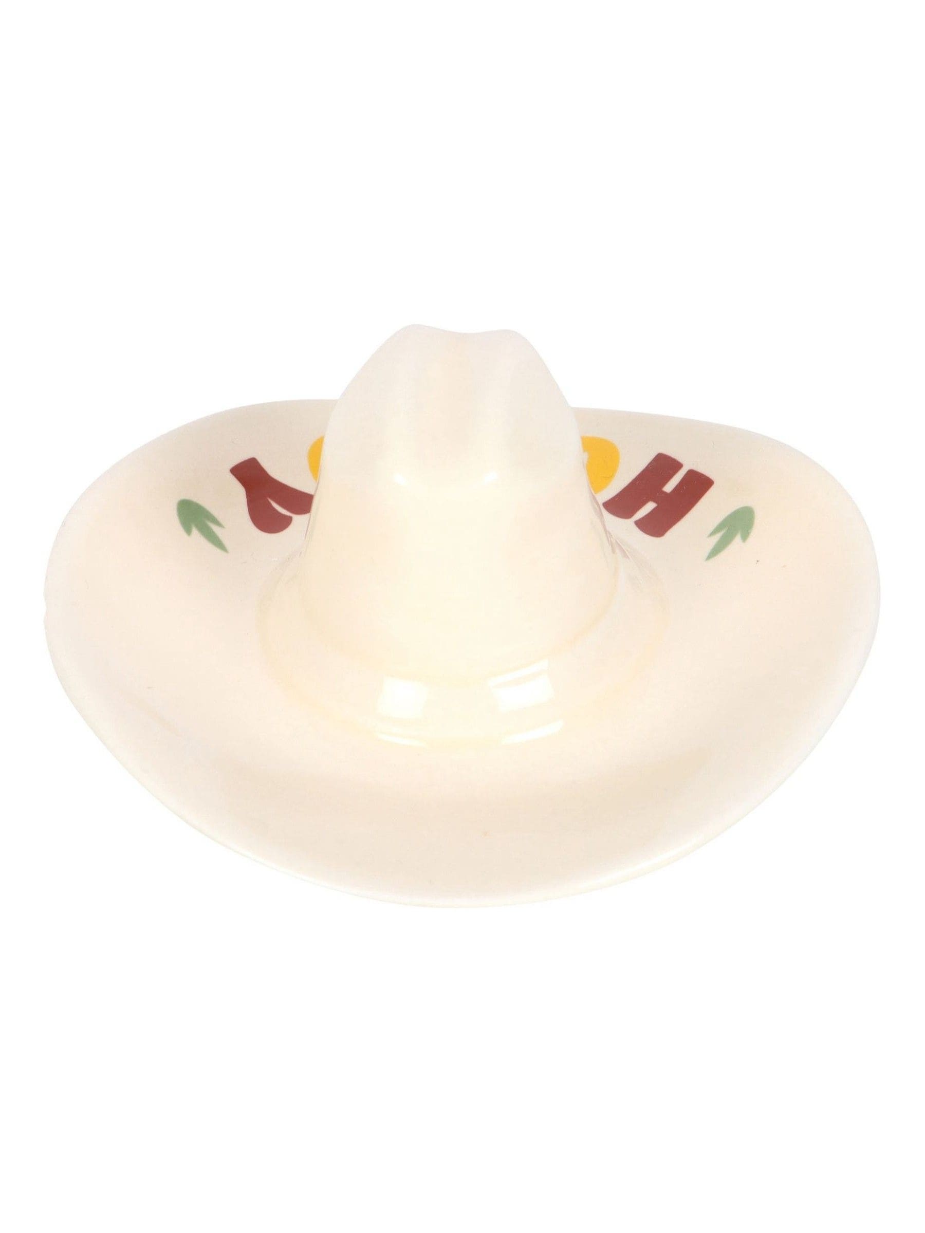 Something Different white cowboy hat trinket dish (British brand)