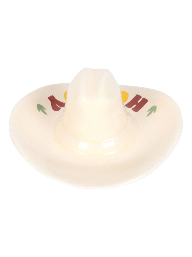 Something Different white cowboy hat trinket dish (British brand)