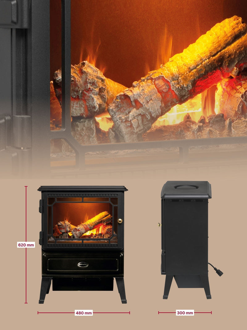 Dimplex Gosford Optimyst electric stove fire (British brand)
