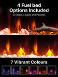 Dimplex Sierra 48 inch electric media wall fire, UK version