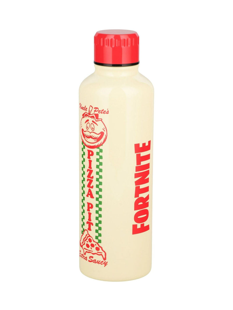 Fortnite Pizza Pit water bottle 500ml - British product