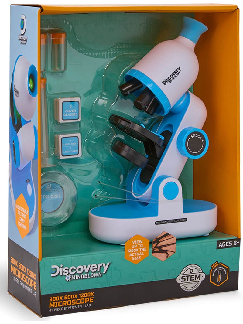 Discovery kids microscope set 40 piece - British product