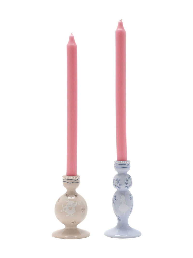 Widdop candle holders Disney Alice in Wonderland set of 2, UK version