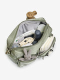 Tiba + Marl green Axel buggy organiser and changing bag - British product