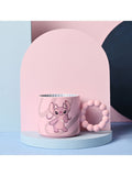 Widdop pink Disney Stitch Angel ceramic mug 8.5cm - British product