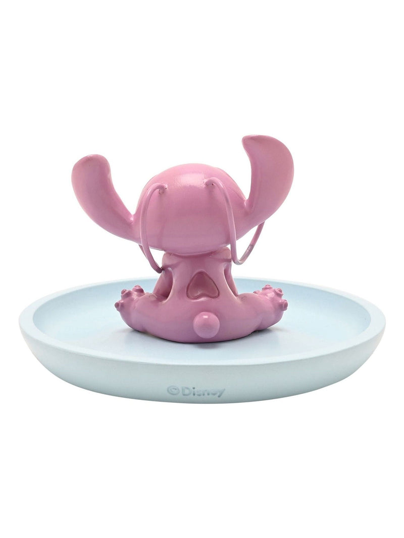 Widdop Disney Stitch trinket dish with 3D Angel figurine, UK version