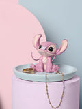 Widdop Disney Stitch trinket dish with 3D Angel figurine, UK version
