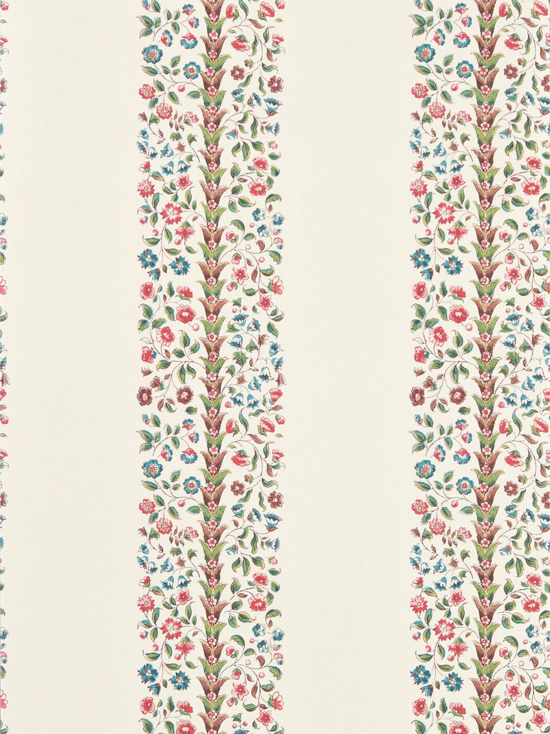 Sanderson Parchment Highgrove Pergola Stripe Wallpaper Sample A4