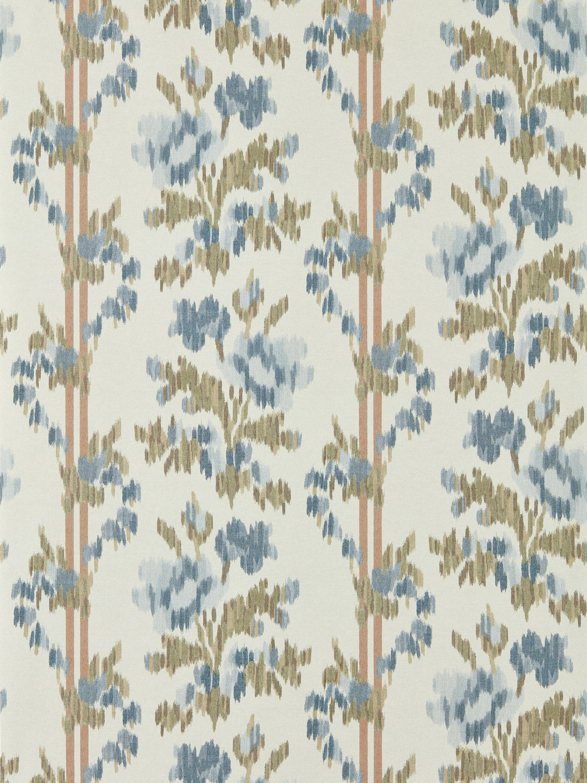 Sanderson Parchment & Olivine Highgrove Apothecary Rose Wallpaper Sample A4