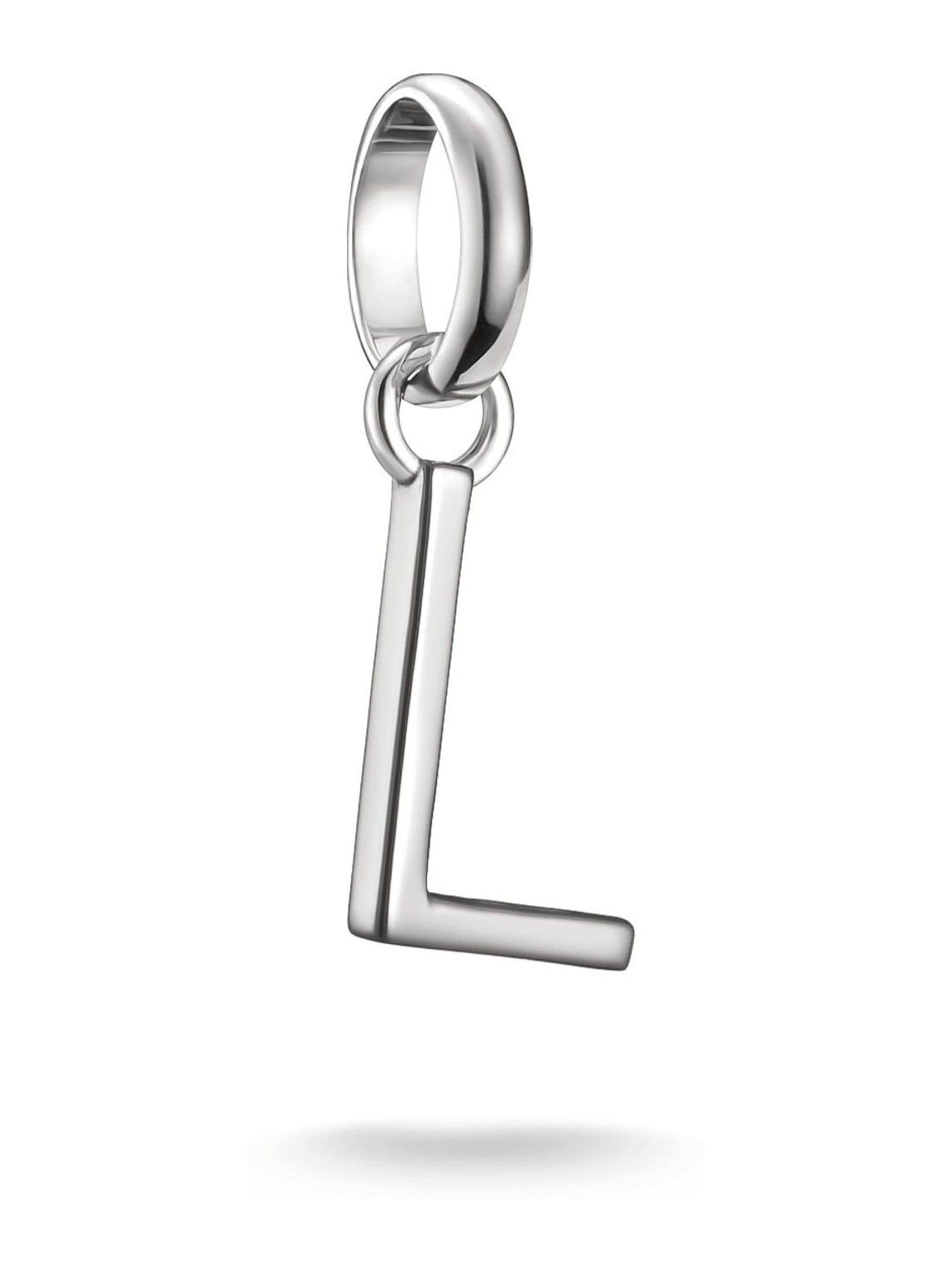 Thomas Sabo silver charm letter L pendant - British product