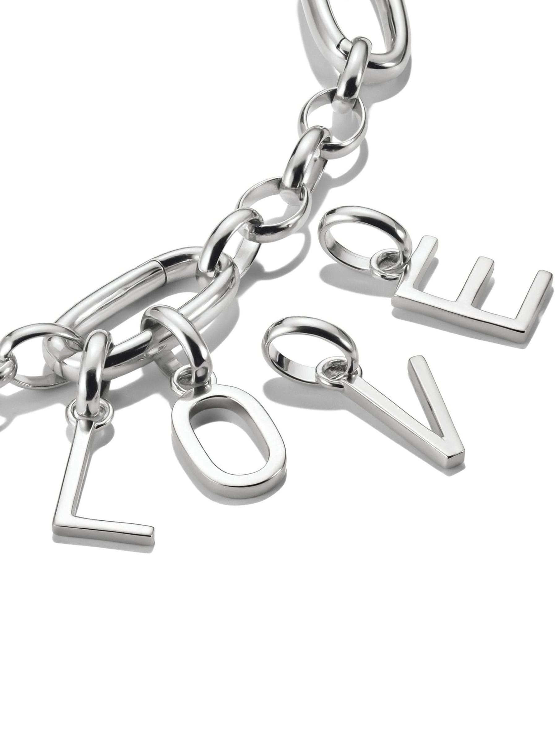 Thomas Sabo silver charm letter L pendant - British product