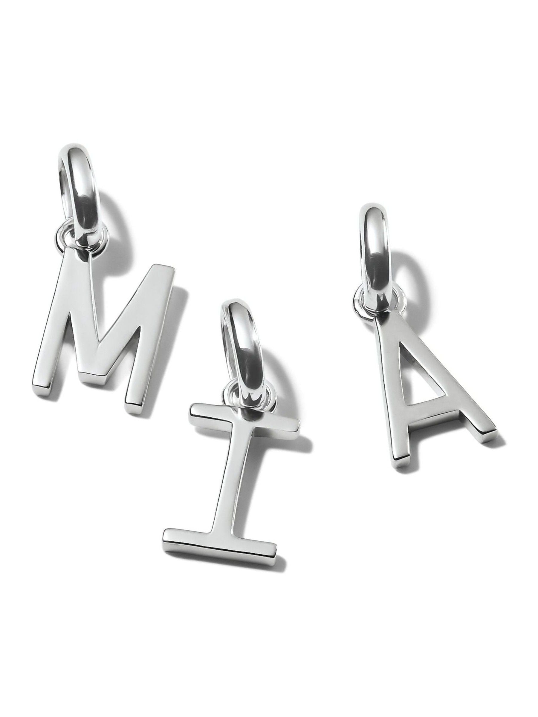 Thomas Sabo silver charm pendant letter M - British product