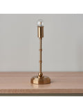 Gallery Home brass rechargeable table lamp - British product