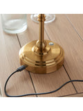 Gallery Home brass rechargeable table lamp - British product