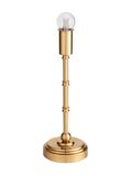 Gallery Home brass rechargeable table lamp - British product