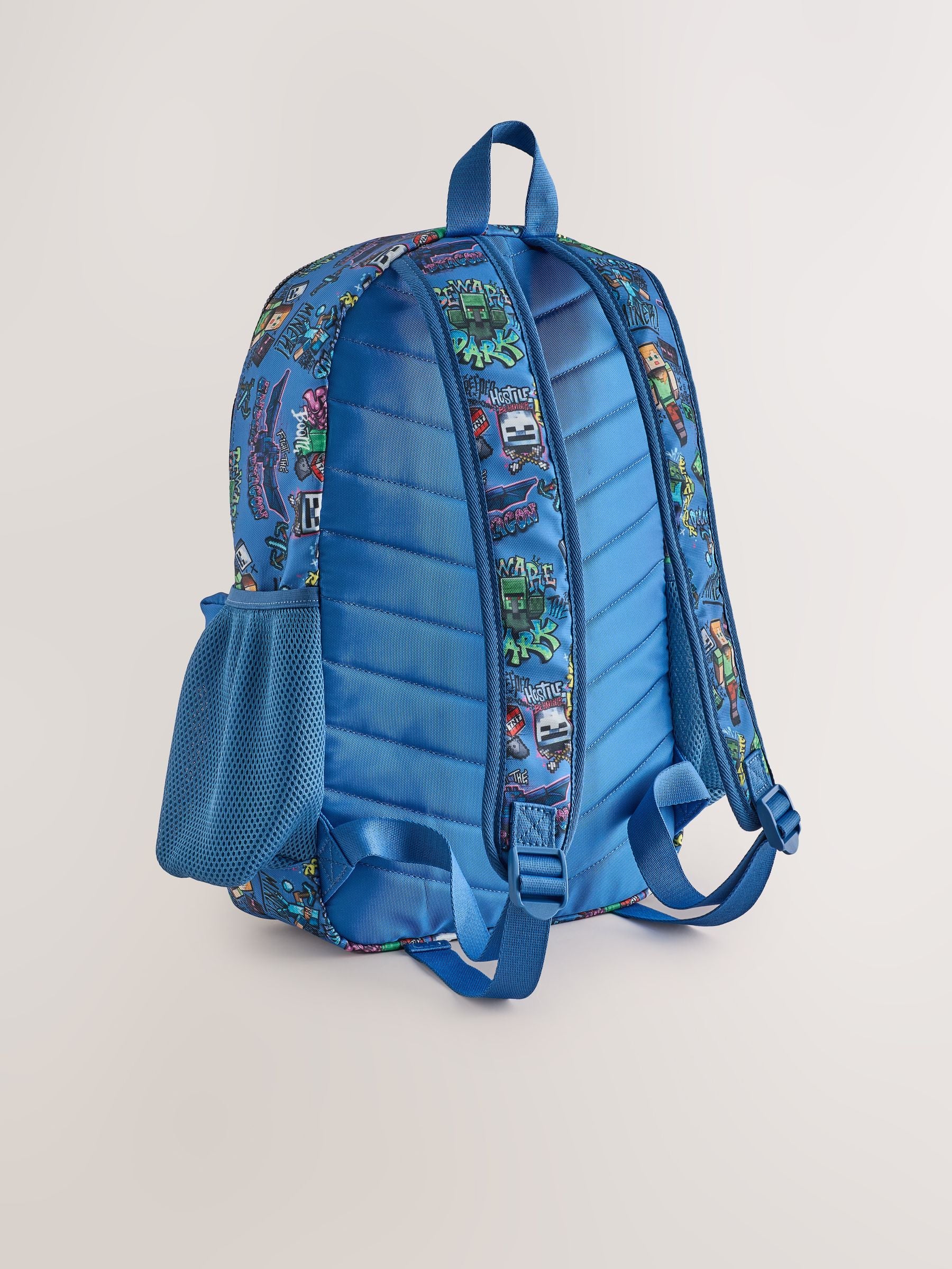 Blue Minecraft Backpack