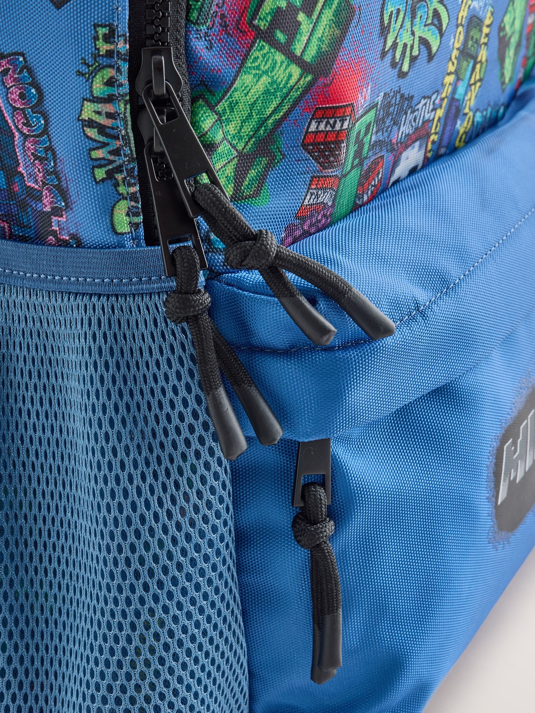 Blue Minecraft Backpack
