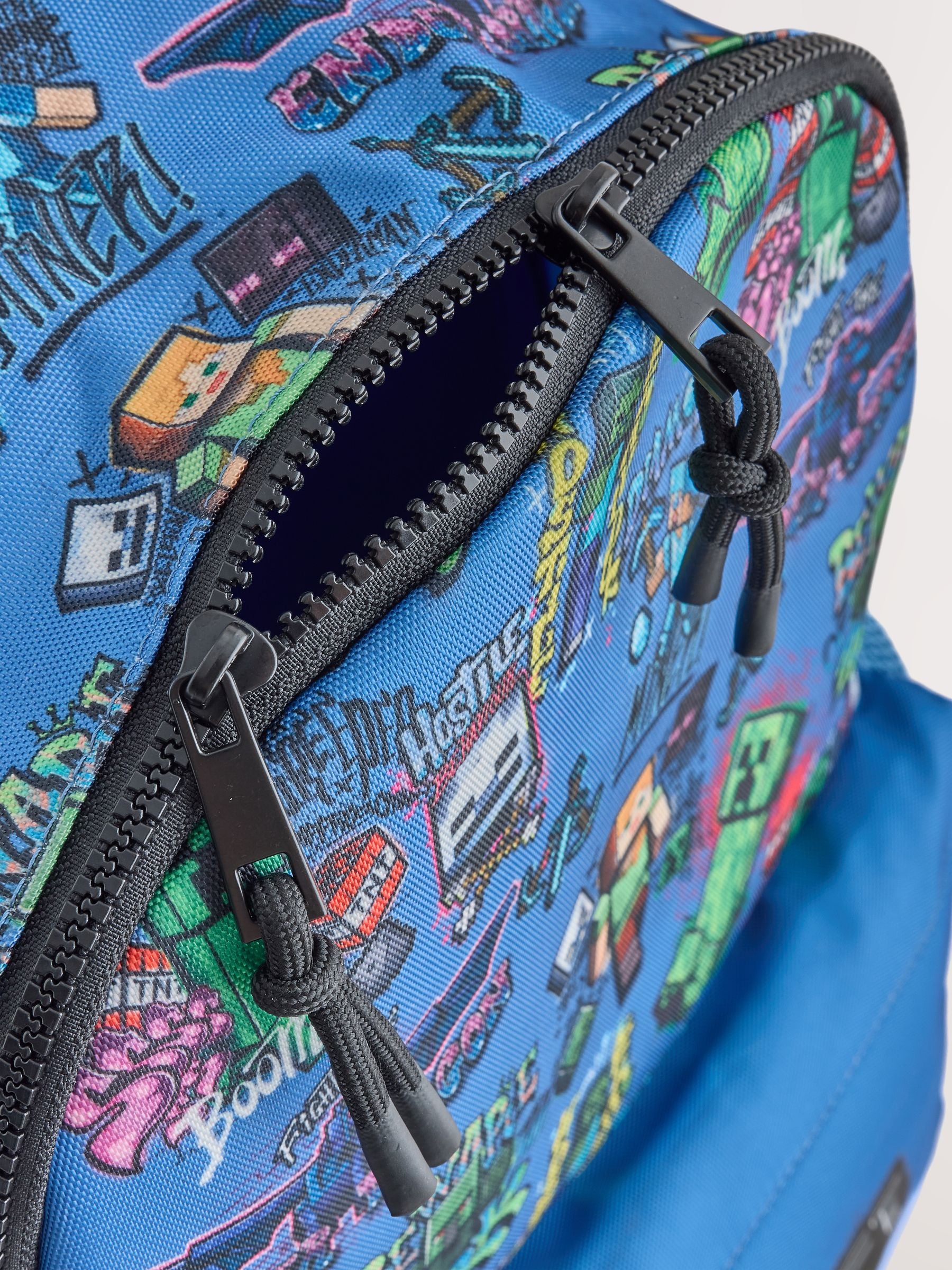 Blue Minecraft Backpack