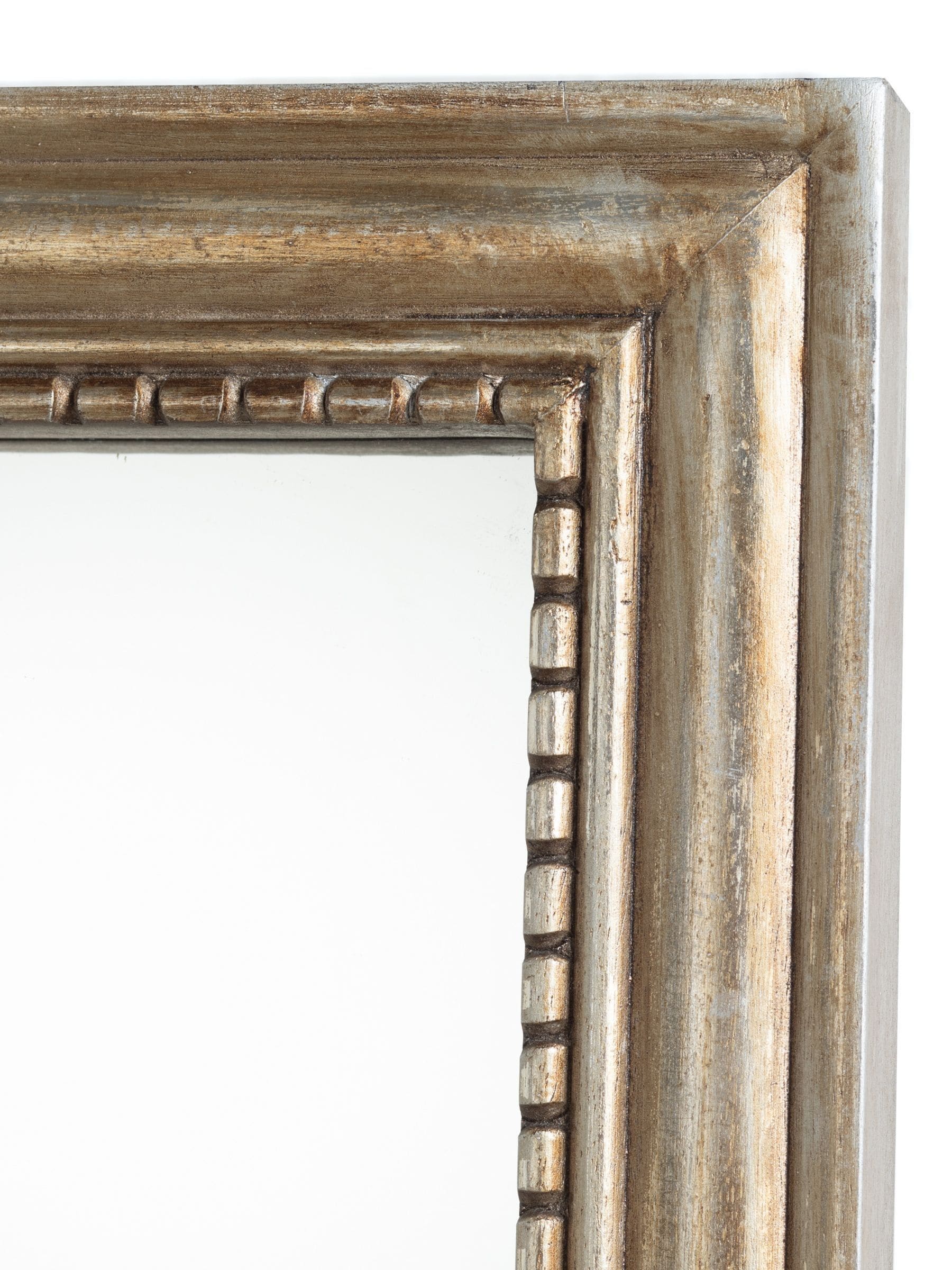 La Redoute aged gold rectangular mirror 55x140cm, imported from the UK