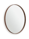 La Redoute Intérieurs Black Alaria Mirror 120cm Diameter