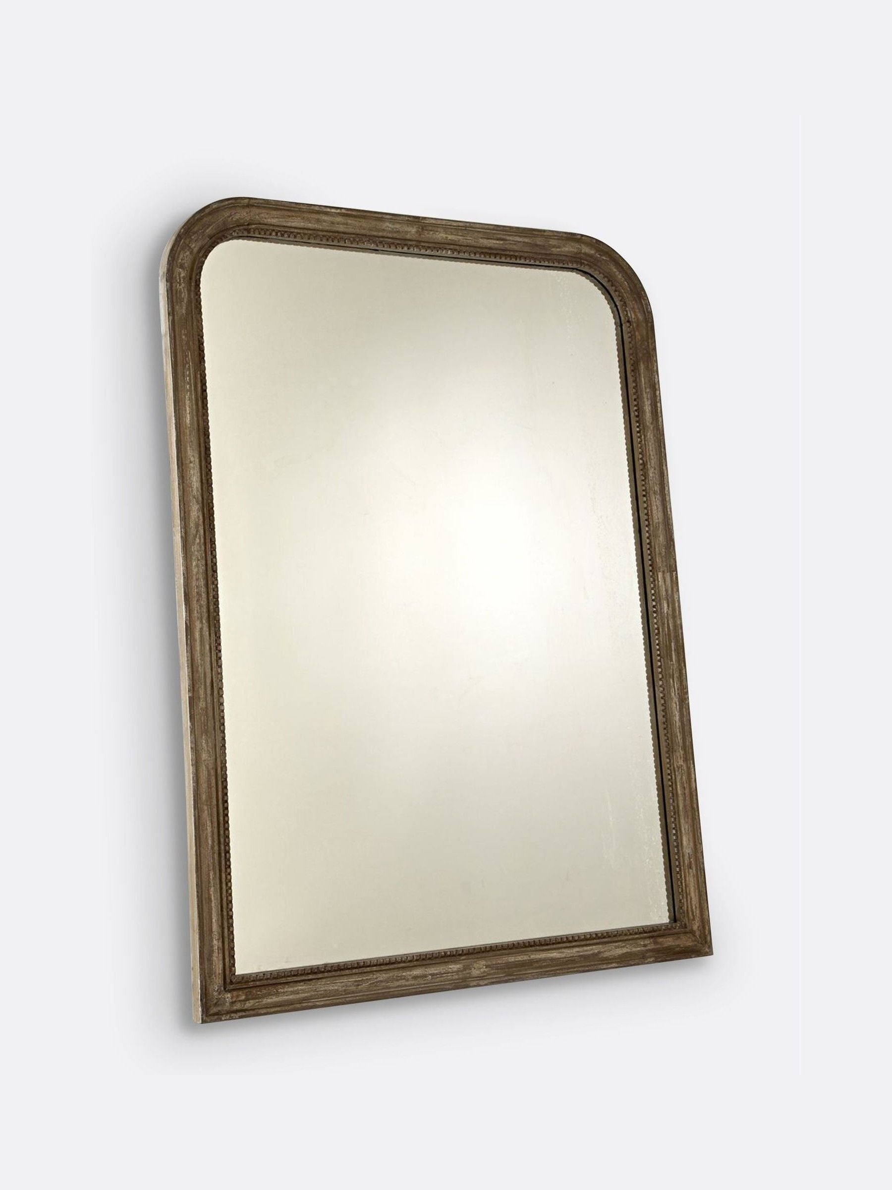 La Redoute Intérieurs Aged Gold Afsan 90 x 120cm Mango Framed Mirror
