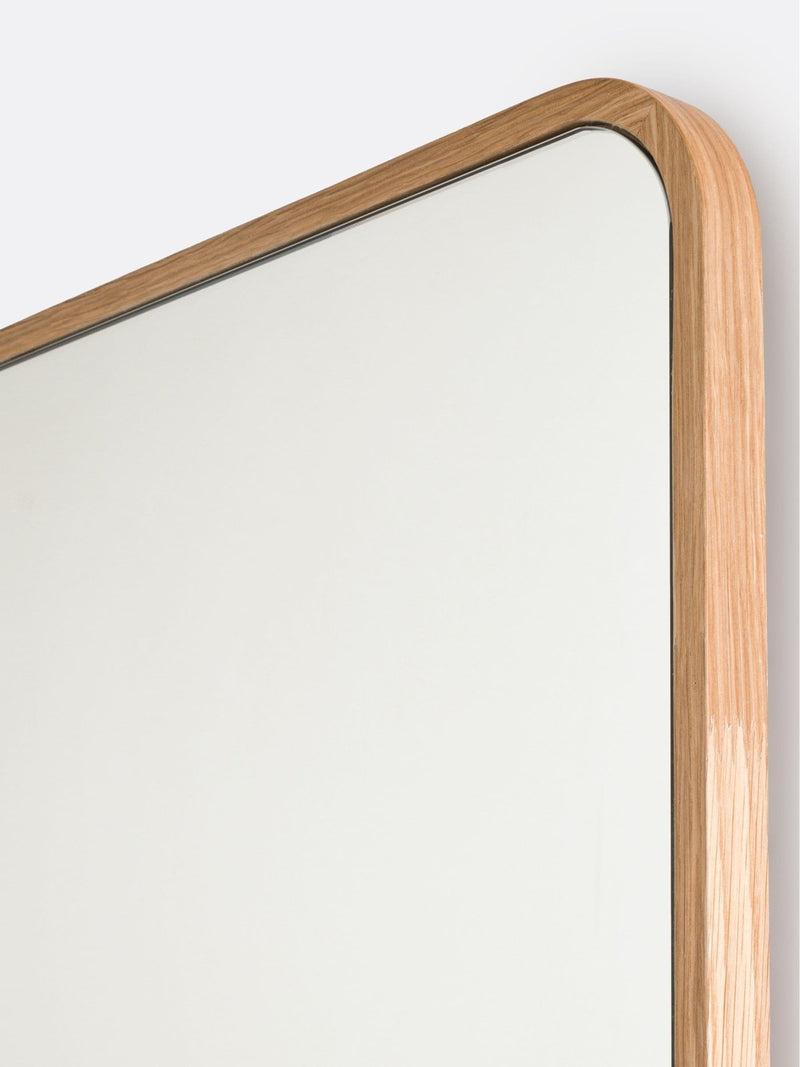 La Redoute Intérieurs Iodus oak mirror 80x120cm, UK version